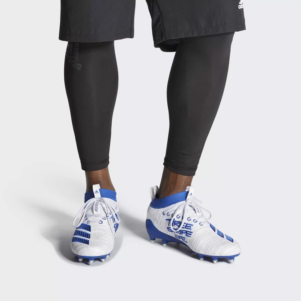 Adidas Adizero 8.0 Tacos de Futbol Blancos Para Hombre (MX-68459)